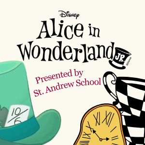 Alice in Wonderland Spring Musical - logo